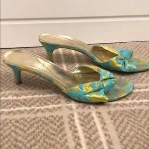 Kate spade blue and green shoes 8.5